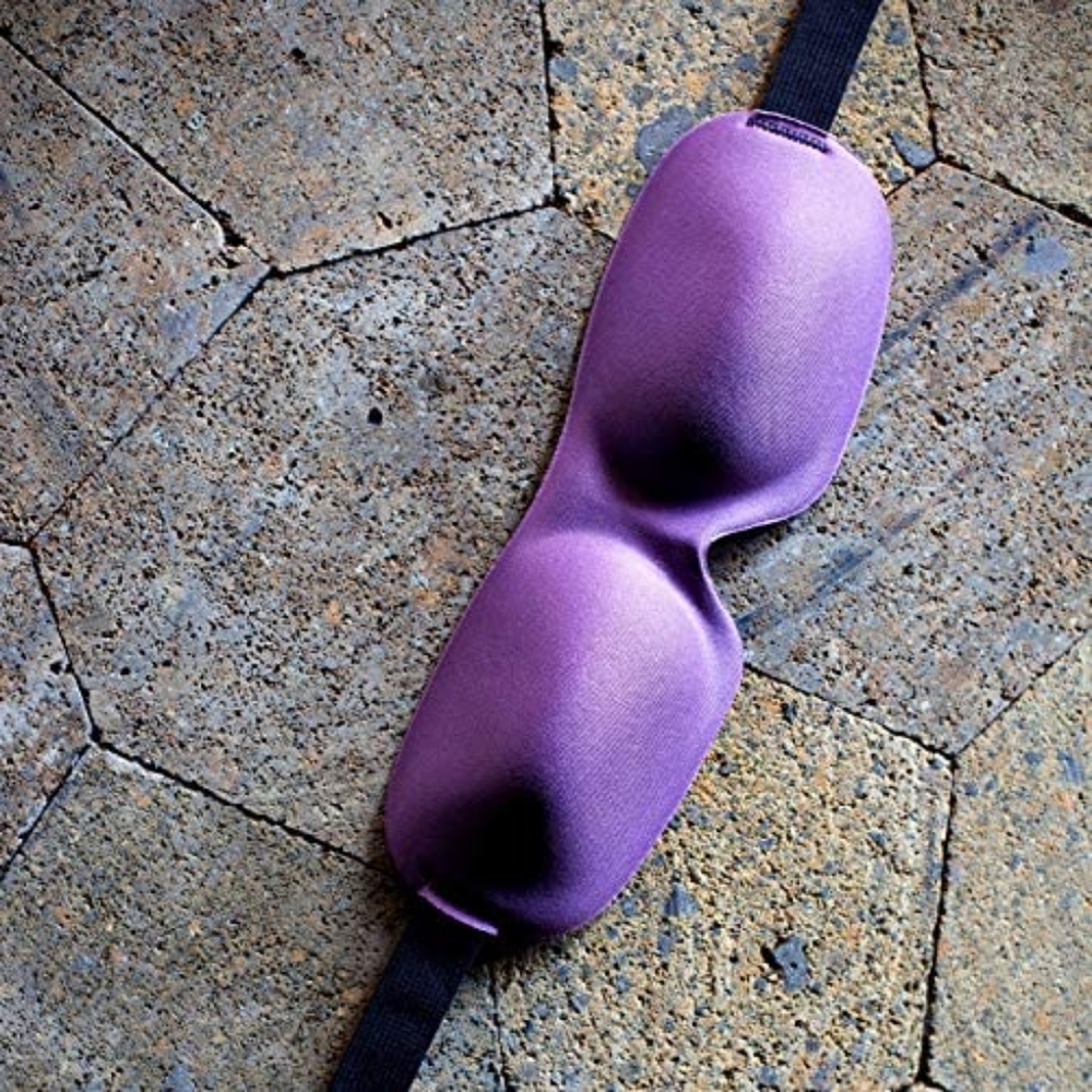 Adjustable Luxury Contoured Sleep Mask - Picture 3 of 6